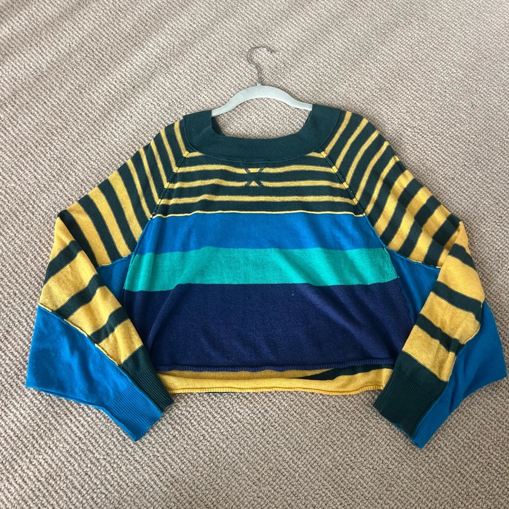 Free People Striped Sweater